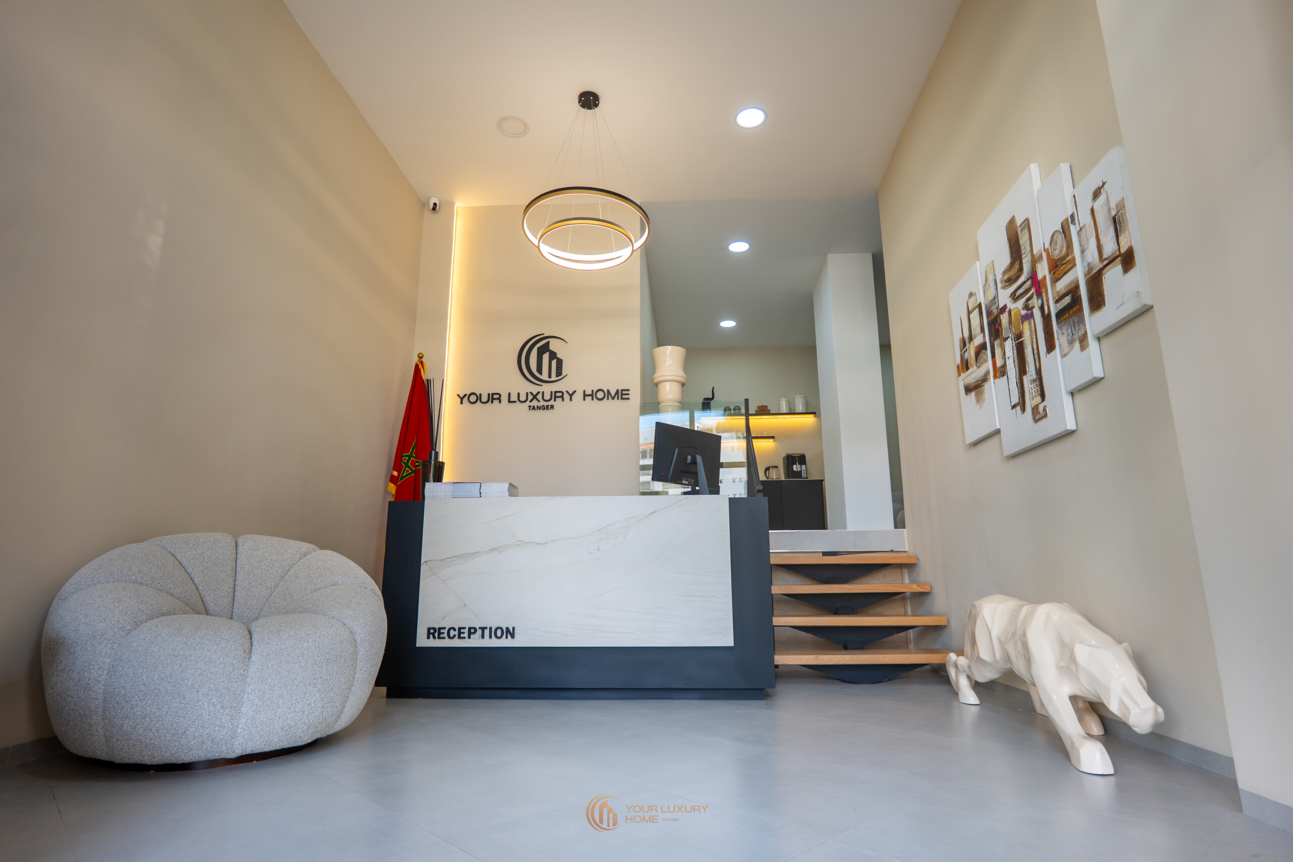 Your Luxury Home Tangier reception